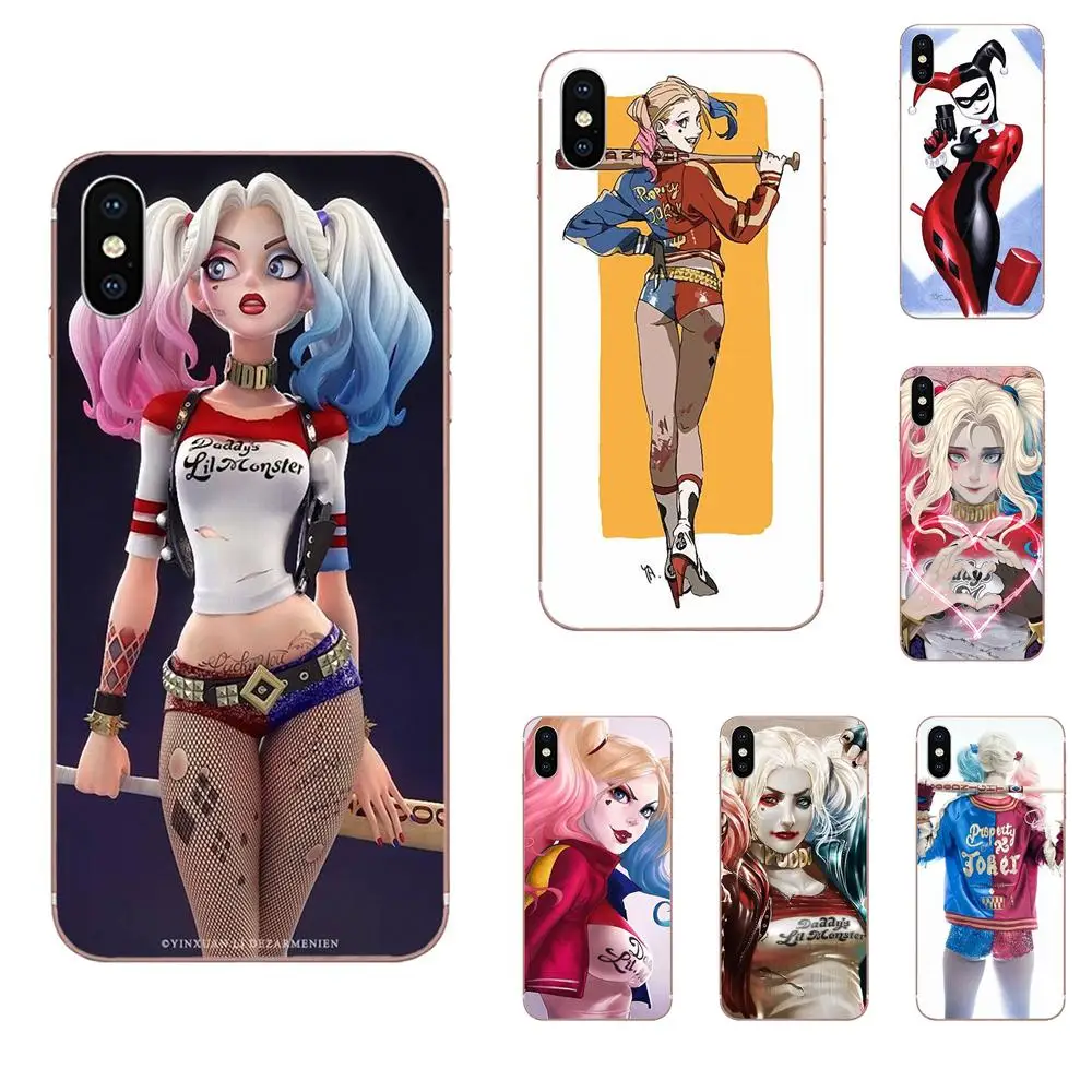 Чехол для мобильного телефона Xiaomi Redmi Mi 4 7A 9T K20 CC9 CC9e Note 7 9 Y3 SE Pro Prime Go Play Cute Harley Quin Sketch