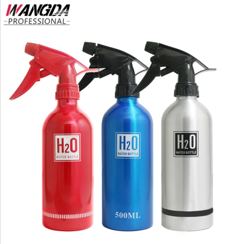 

500ML Beauty Salon Aluminum Spray Bottle Hair Salon Sprayer Hair Care Styling Tool Moisturizing Atomizer Hair Styling Sprayer