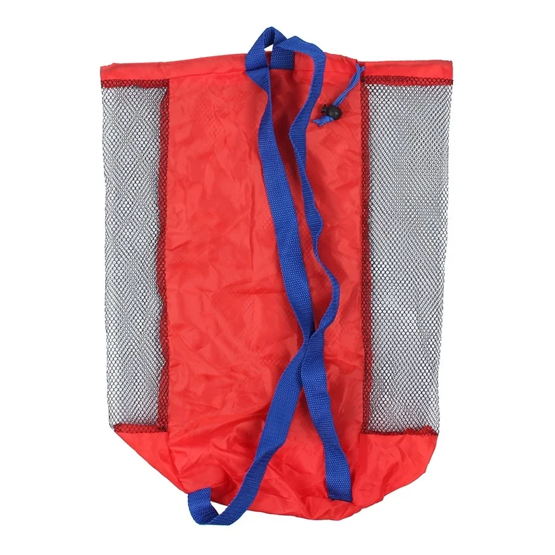 

Portable Beach Bag Foldable Mesh Swimming Bag For Children Beach Toy Baskets Storage Bag Kids Outdoor Swimming Waterproof Bags