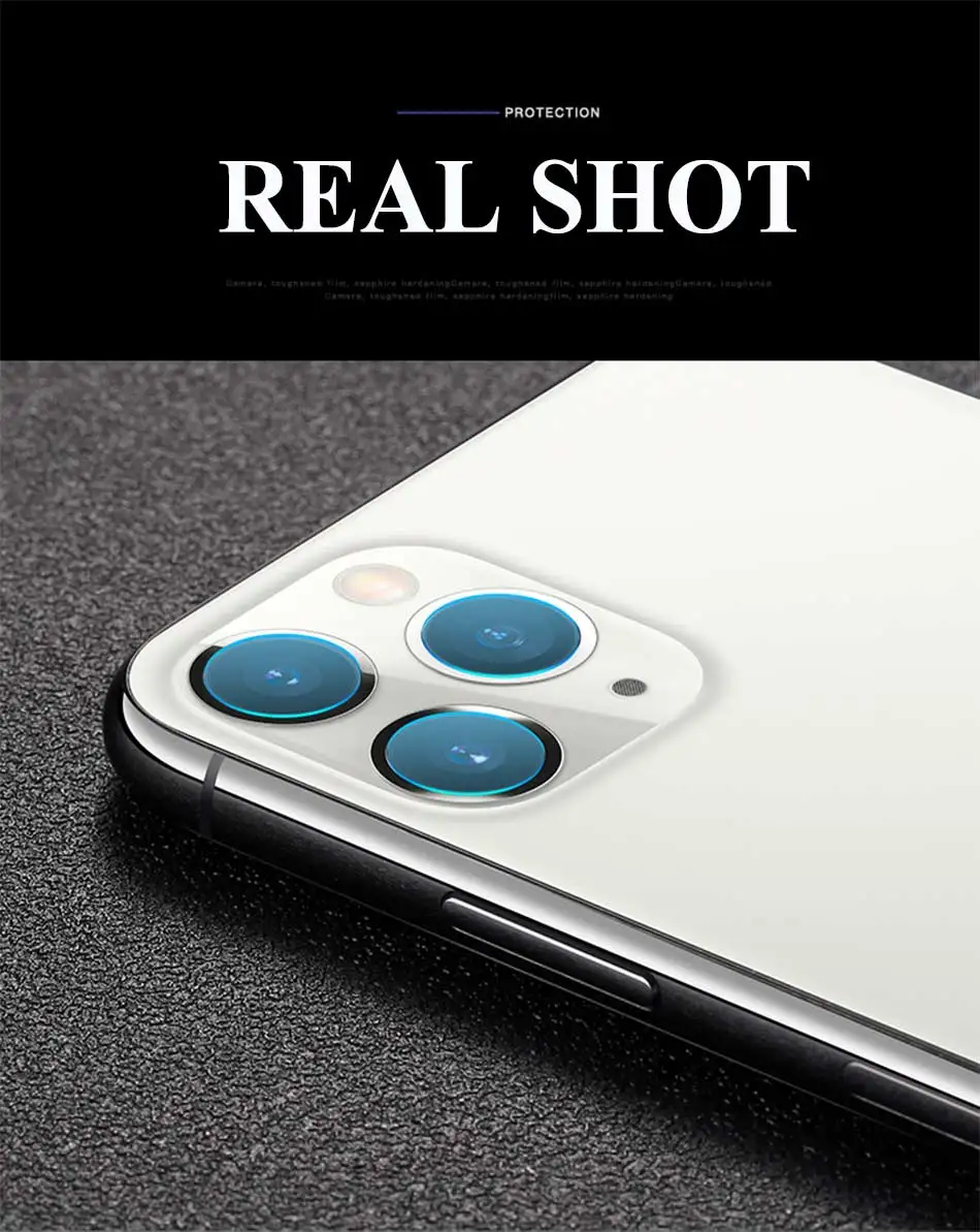 3 шт., задняя камера, закаленное стекло для IPhone 11 Pro 6 6s 7 8 Plus, Защитное стекло для IPhone XS XR X, защитная пленка