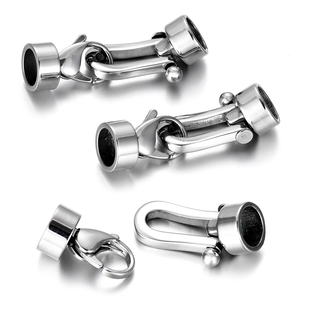 Застежка карабин из нержавеющей стали 8 мм|Ювелирная фурнитура и компоненты| |