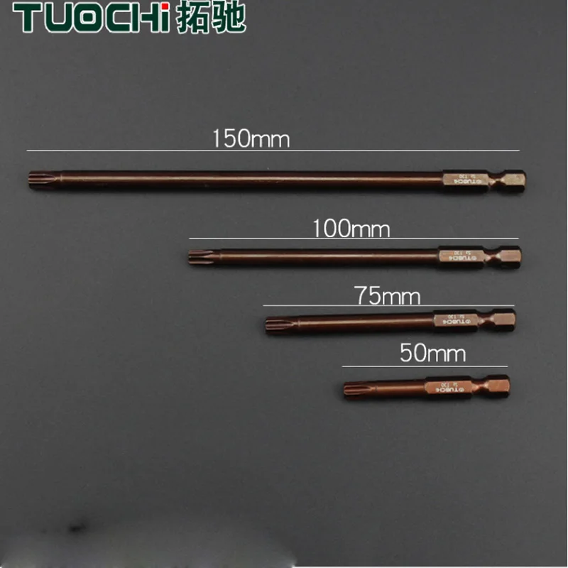 Бит для отвертки Torx ударный 1/4 дюйма T10 T15 T20 T25 T27 T30 T40 1 шт. | Инструменты