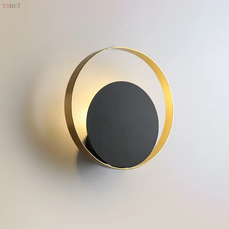 Скандинавский настенный светильник креативная личность гостиная современный