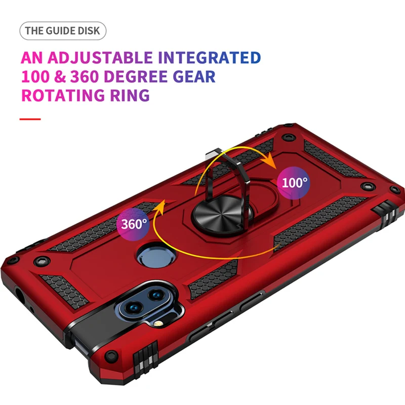 sergeant armor case for motorola moto g6 g7 g8 plus g8 play shockproof kickstand phone case for moto g 5g plus stylus one hyper free global shipping