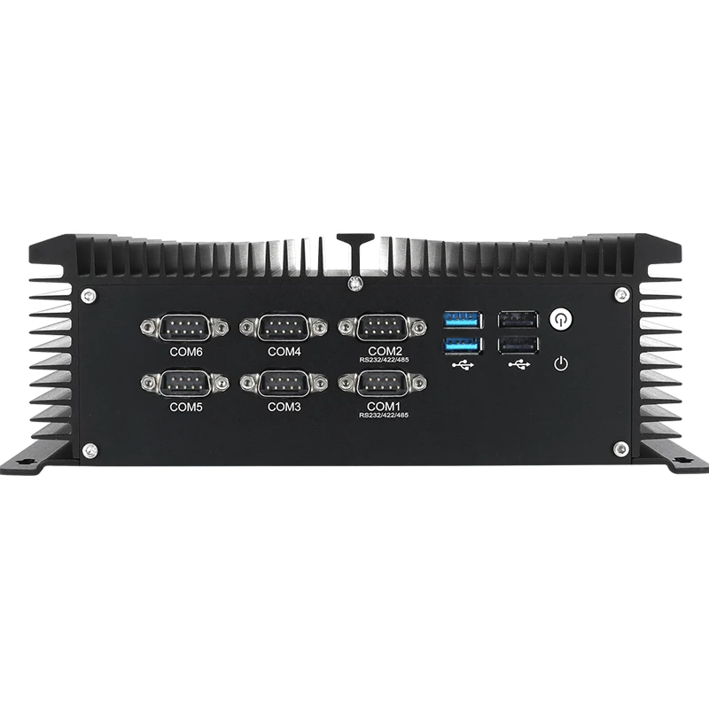 Intel Core i5-4200U i7-4500U промышленный мини-ПК 6 * RS232/422/485 8 USB 2 LAN WiFi 4G LTE HDMI VGA