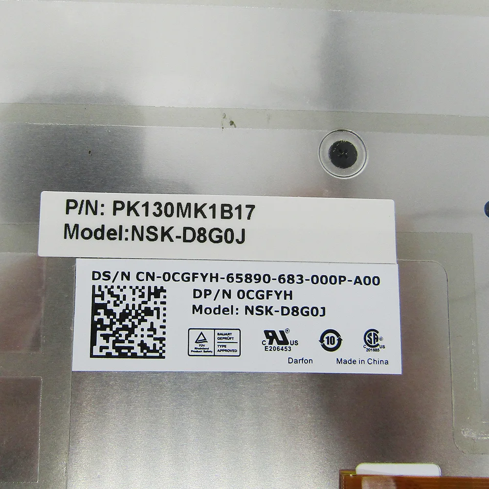 Новая Оригинальная клавиатура с подсветкой JP для ноутбука DELL Alienware M17x R1 R2 R3 R4 Black