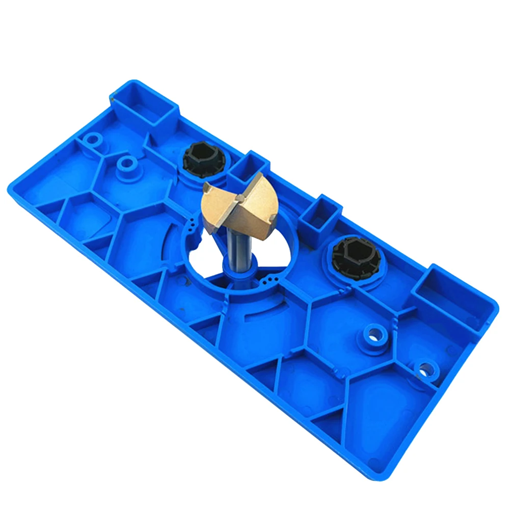 

35mm Easy Operate Accurate Practical Manual Concealed Locator Metal Hinge Drilling Jig Door Cabinets Hole Opener DIY Woodworking