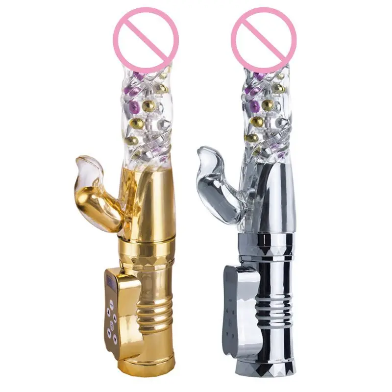 Multispeed Rabbit G Spot вибрационные бусины Стимуляция клитора телескопический массажер