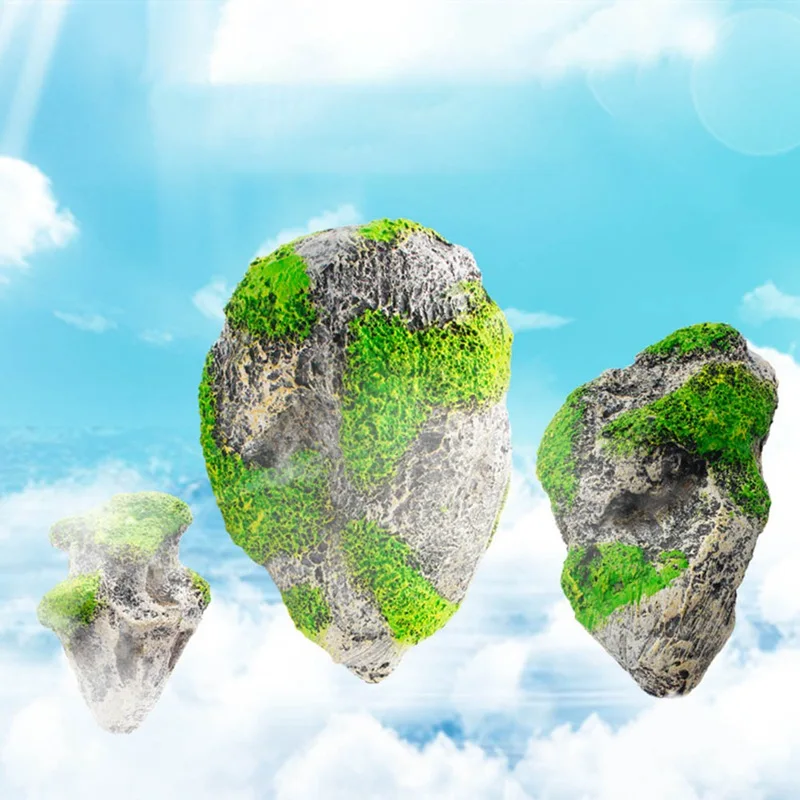 

Floating Rock Suspended Artificial Stone Aquarium Decor Fish Tank Decoration Floating Pumice Flying Rock Ornament