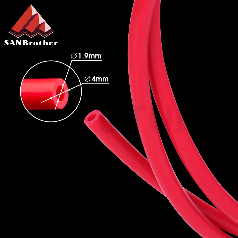 Тефлоновая трубка TL-Feeder hotend RepRap Rostock Extruder 1 75 мм ID1.9mmOD4mm Capricornus Tube | Компьютеры и офис