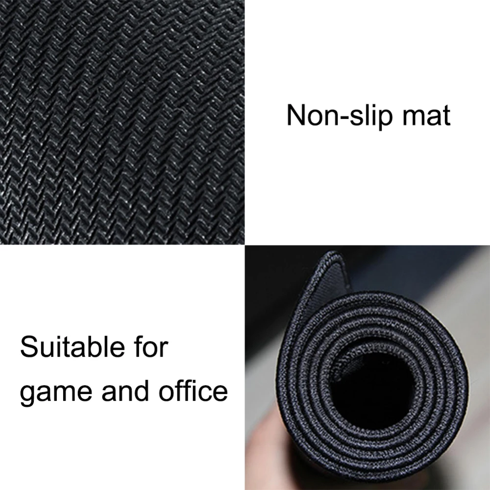 Большой игровой коврик для мыши с картой мира Противоскользящий офисный