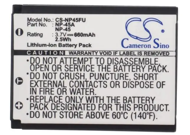 Cameron sino 660 мА/ч, батарея для AVISION MiWand 2 для ЖК-дисплея с подсветкой FUJIFILM FinePix J10 J100 J110W J12 J120 J15 J150W J15fd J20 J210 J25 J26 Cameron sino 660 мА/ч, батарея для AVISION MiWand 2 для ЖК-дисплея с подсветкой FUJIFILM FinePix J10 J100 J110W J12 J120 J15 J150W J15fd J20 J210 J25 J26