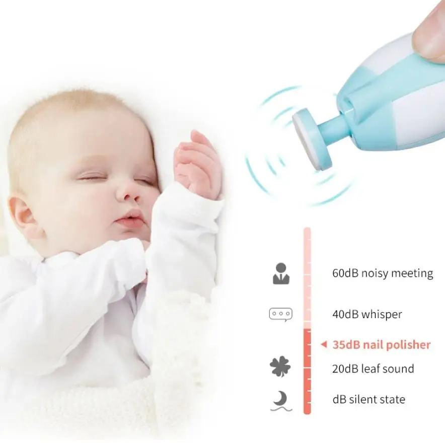 

Anti-scratch multifunctional baby electric nail polisher, children's nail scissors, multifunctional baby electric nail polisher