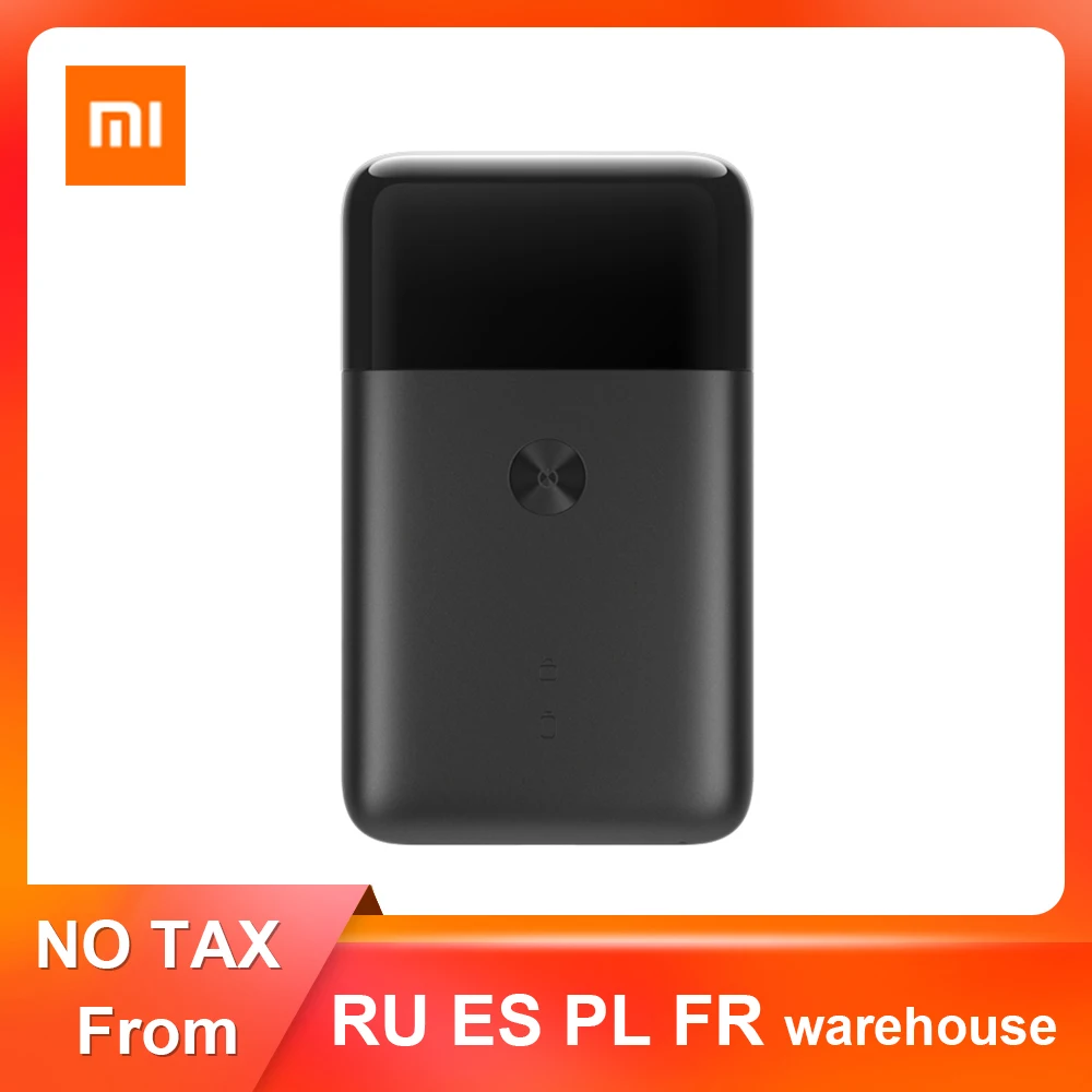 Оригинальная электробритва Xiaomi Mijia с 2 лезвиями перезаряжаемая через USB умная