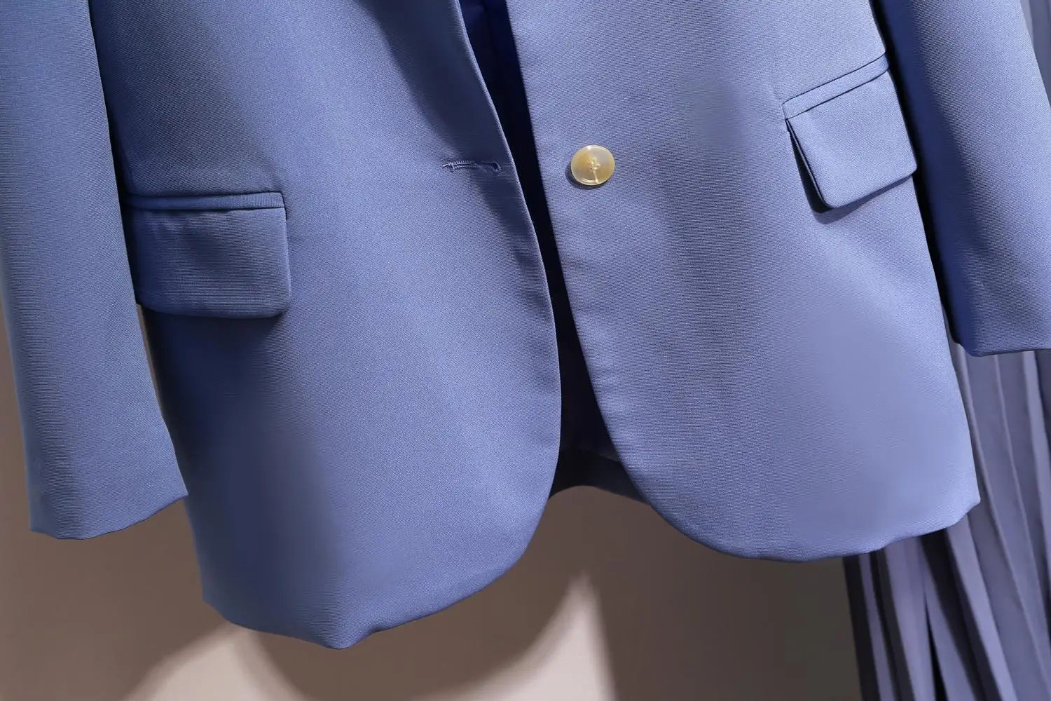 XL-5XL, женский костюм из двух предметов большого размера, Блейзер, осенне-зимний офисный костюм, Женская куртка+ плиссированное платье на бретелях, комплекты платьев больших размеров