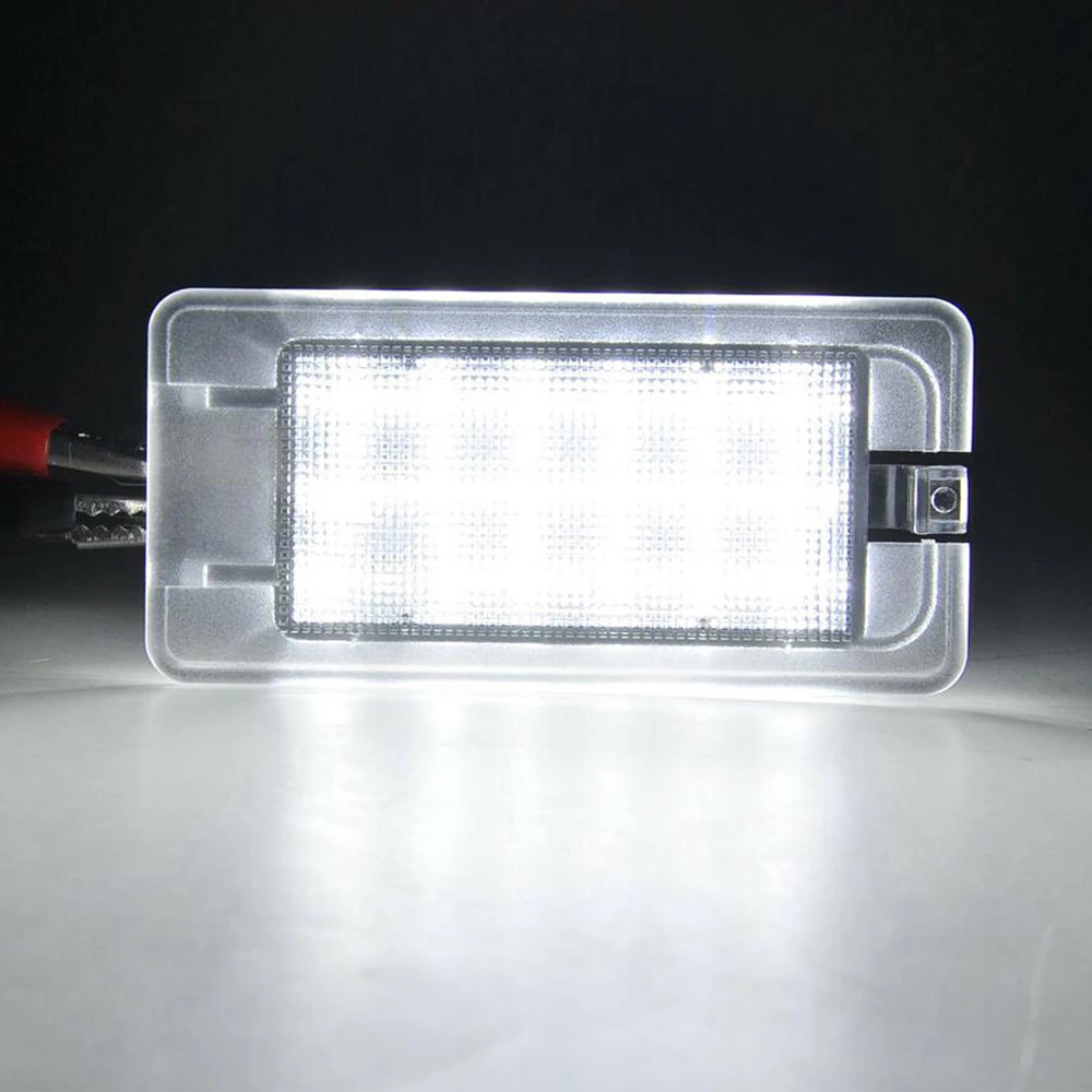 Комплект из 2 предметов Белый светодиодный Чемодан отсек подсветка багажника