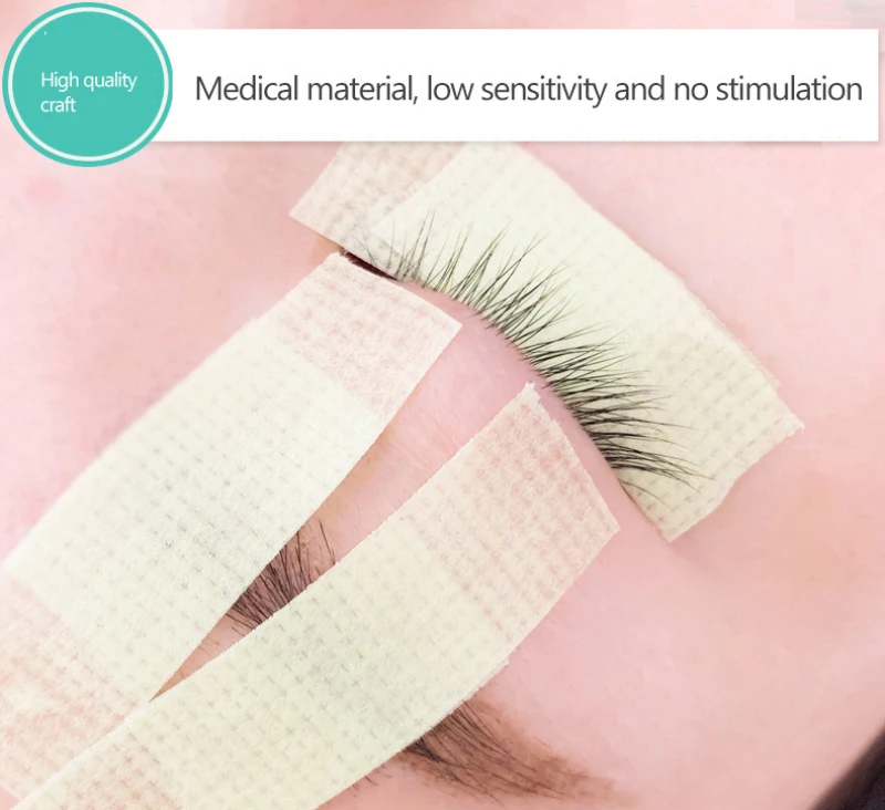 Зеленые наклейки для теней век патчи ресниц изоляция дышащая Предотвращающая