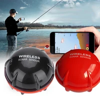 wireless sonar sensor hd lcd visual fish finde for fishing 30m water depth echo sounder fishing finder portable fish finder 2021