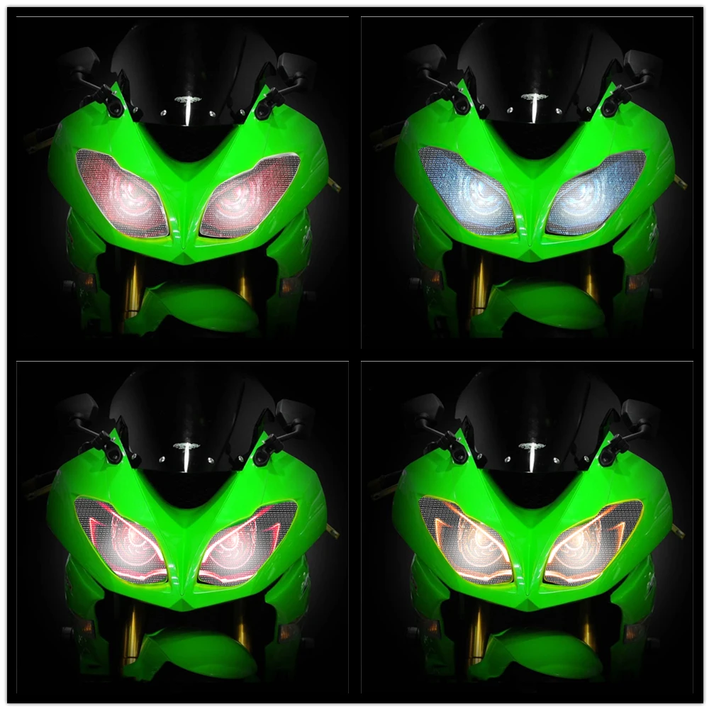 Защитная Наклейка на фару газовый колпачок для Kawasaki ZX6R 2009 2018 2017 2016 углеродный 3D