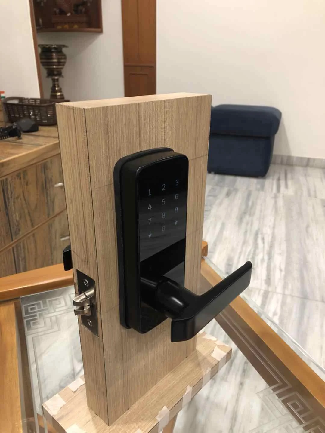 Электронный дверной замок без ключа Умный Замок приложение карта RIFD Bluetooth цифровой дверной замок для дома и квартиры безопасности