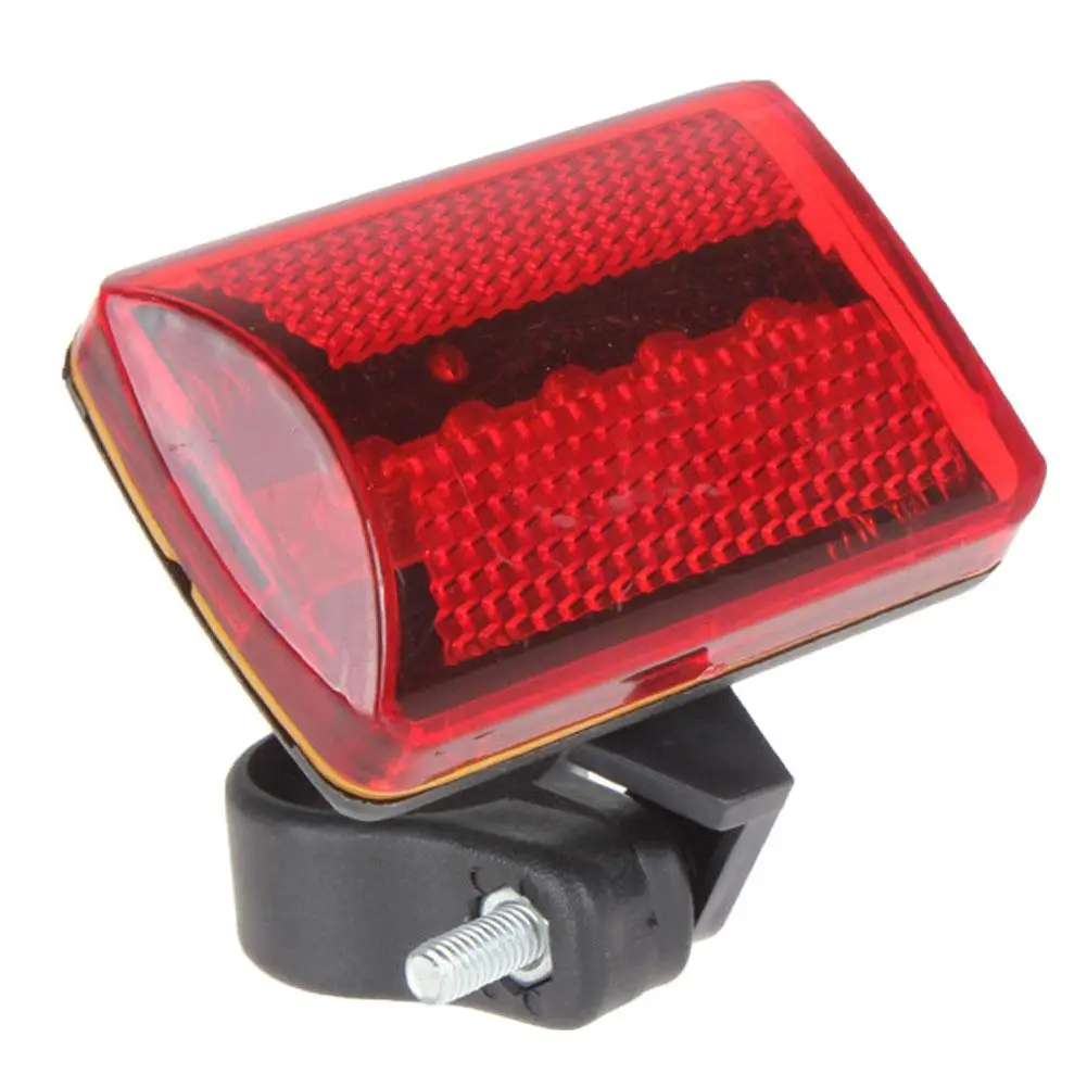 

7 Modes 5LED Waterproof Super Bright Battery Powered MTB Bike Light Bicycle Safety Cycling Warning Flashing Light Rear Tail Lamp