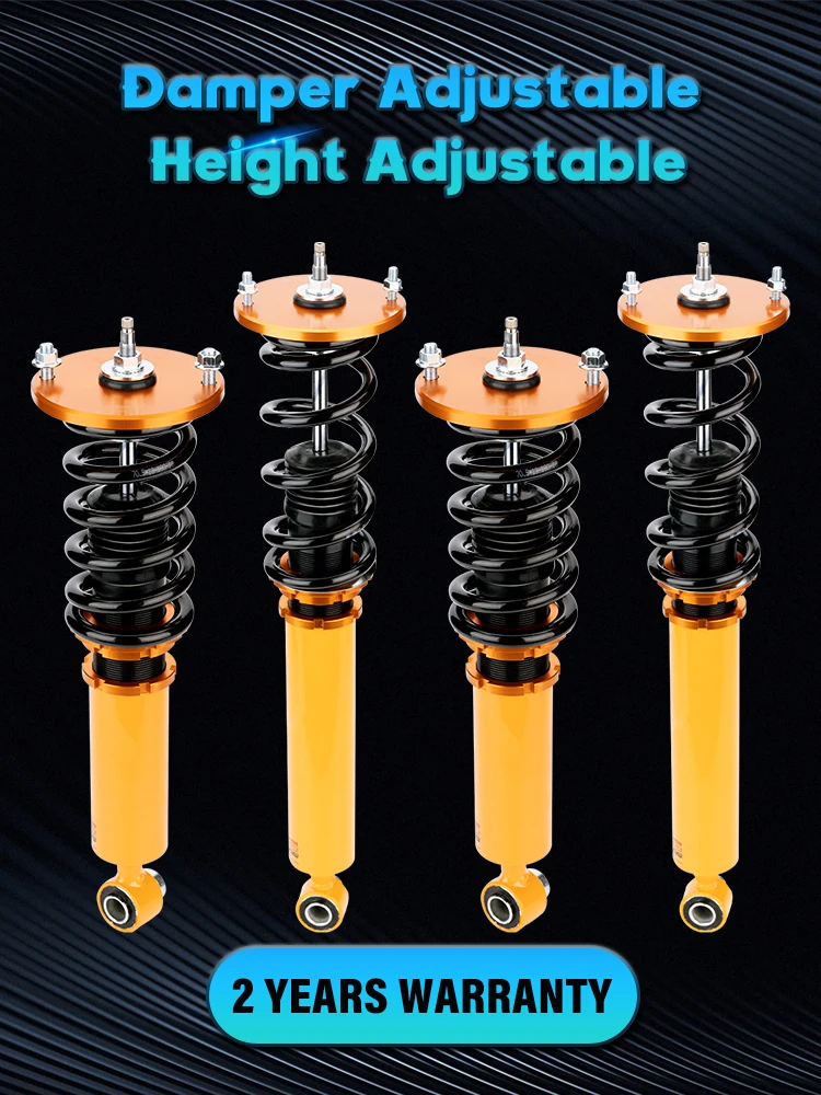 

24 уровня регулируемые ударные стойки Coilover для Nissan Skyline R33 GTST RB25DET RB25 1993-1998