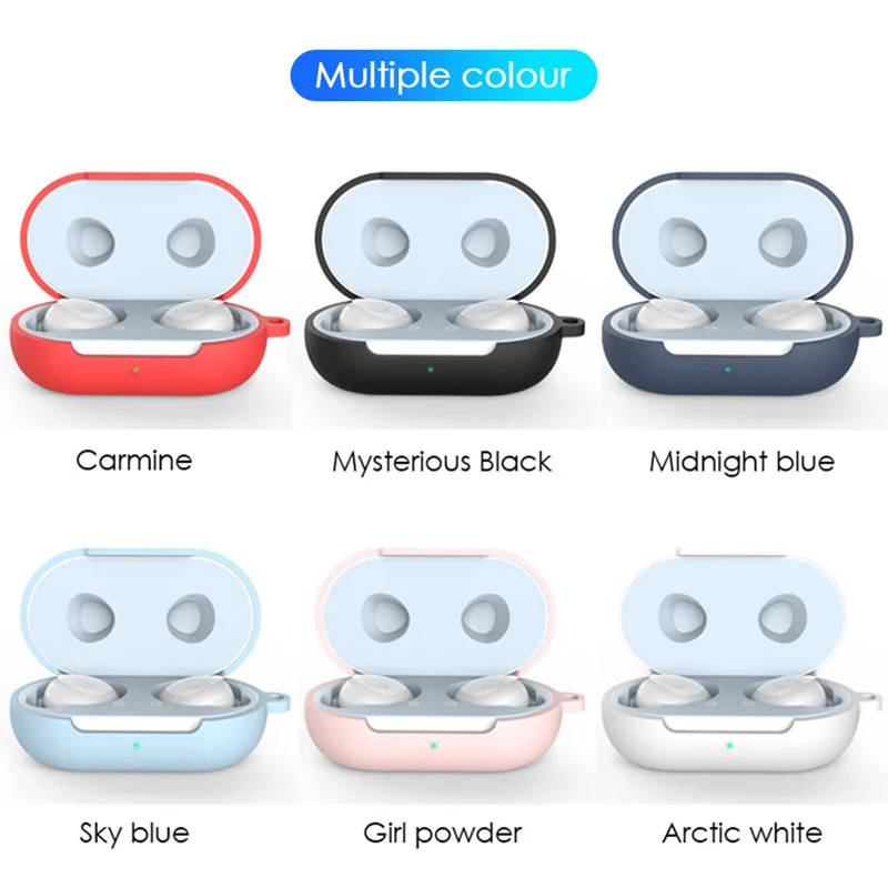 

100Pcs/Lot Silicone Protective Case For Samsung Galaxy Buds+ Bluetooth Earphone Case For Galaxy Buds Plus Headset Charging Box