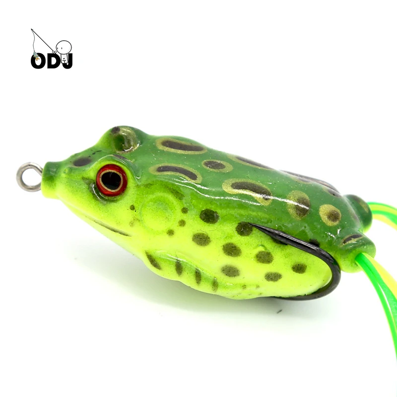 Двойной пропеллер Лягушка Мягкие Приманки Шед Мягкая приманка для джиггинга