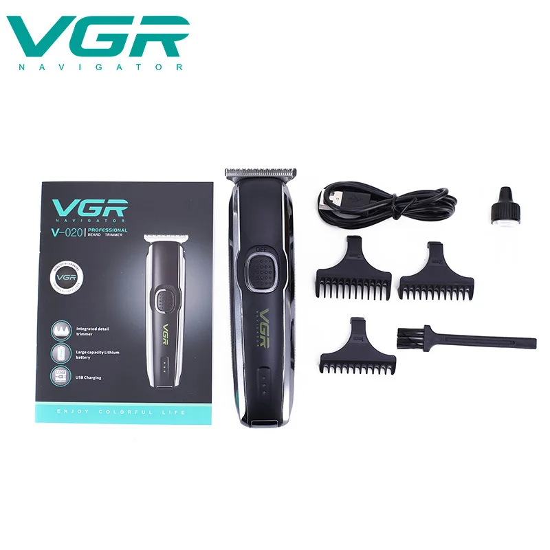 VGR профессиональная машинка для стрижки с низким уровнем шума регулируемая