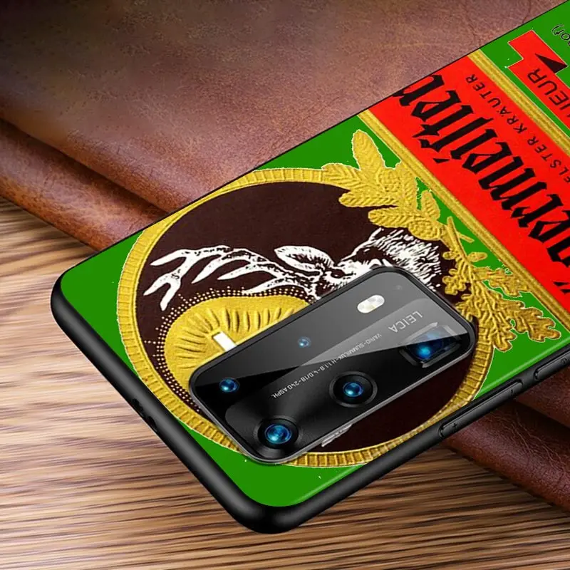 

Jagermeister Logo For Huawei P Smasrt 2018 2019 2020 2021 Smart S/Z Smart Plus Smart Pro Black Soft Cover Phone Case