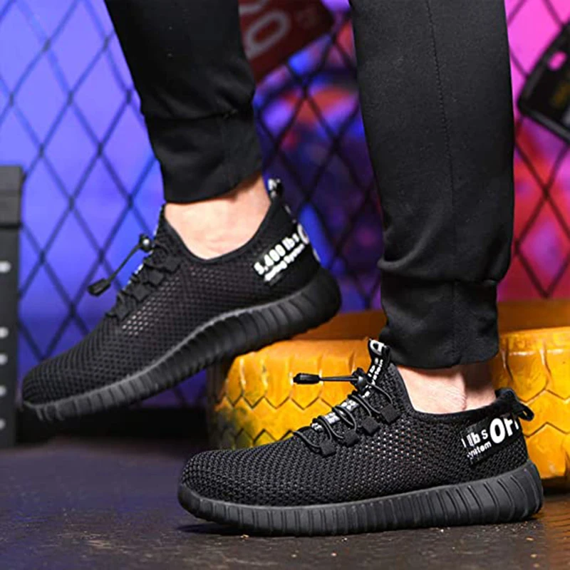 Мужская Рабочая защитная обувь стальной носок рабочая проколостойкая Уличная