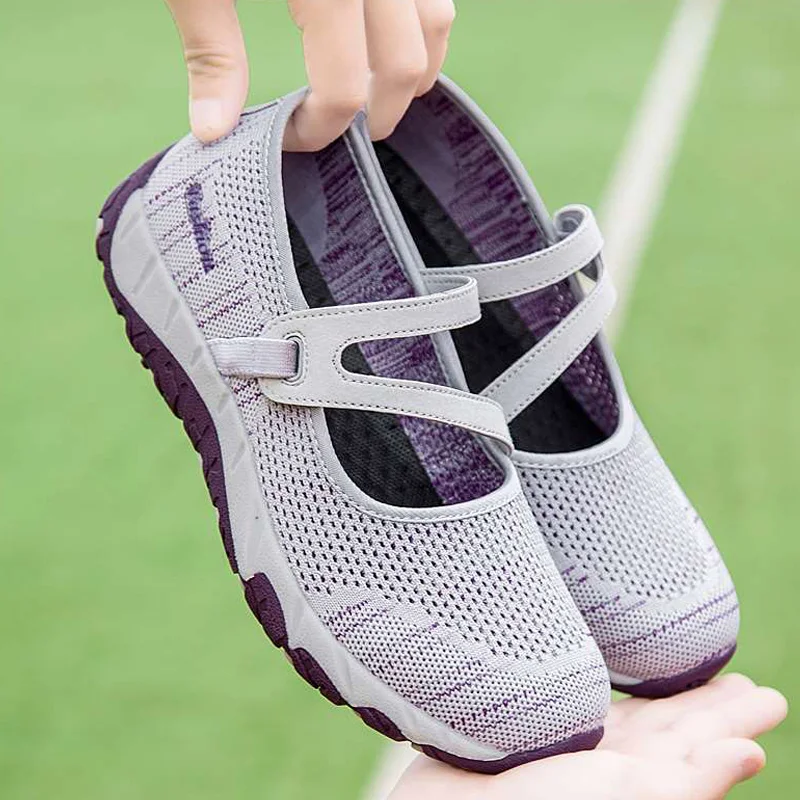 

Кроссовки женские легкие, на плоской подошве, для прогулок, 2021