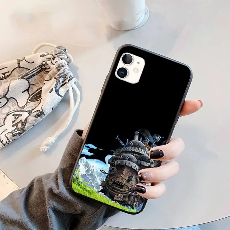 

Anime Harley's moving castle Phone Case for iPhone 11 12 mini pro XS MAX 8 7 6 6S Plus X 5S SE 2020 XR