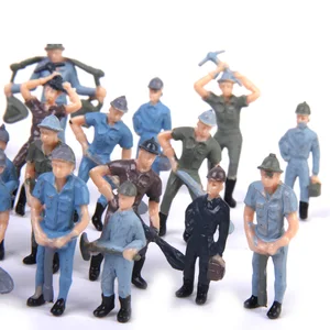 50 шт., Набор фигурок железнодорожных работников