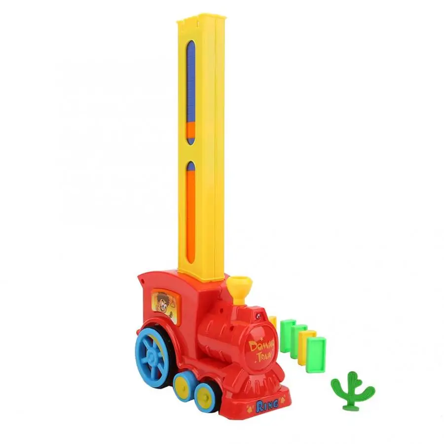 Domino поезд автомобильный набор детский звуковой светильник автоматическая