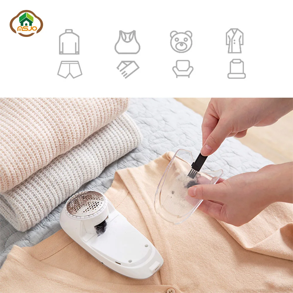 Устройство для удаления катышков с одежды MSJO Electric бритва свитера и | Дом сад