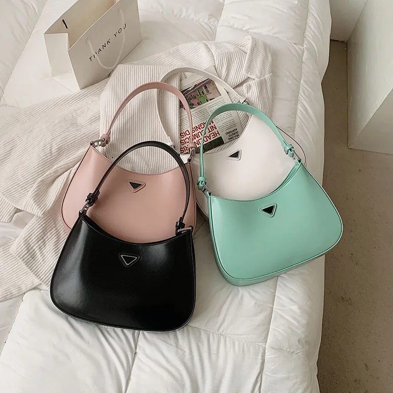 

2021 New Ladies Shoulder Bag High Quality Texture Chain Pu Messenger Bag Fashion Luxury Handbag Female Cosmetic Bag Shopping Bag
