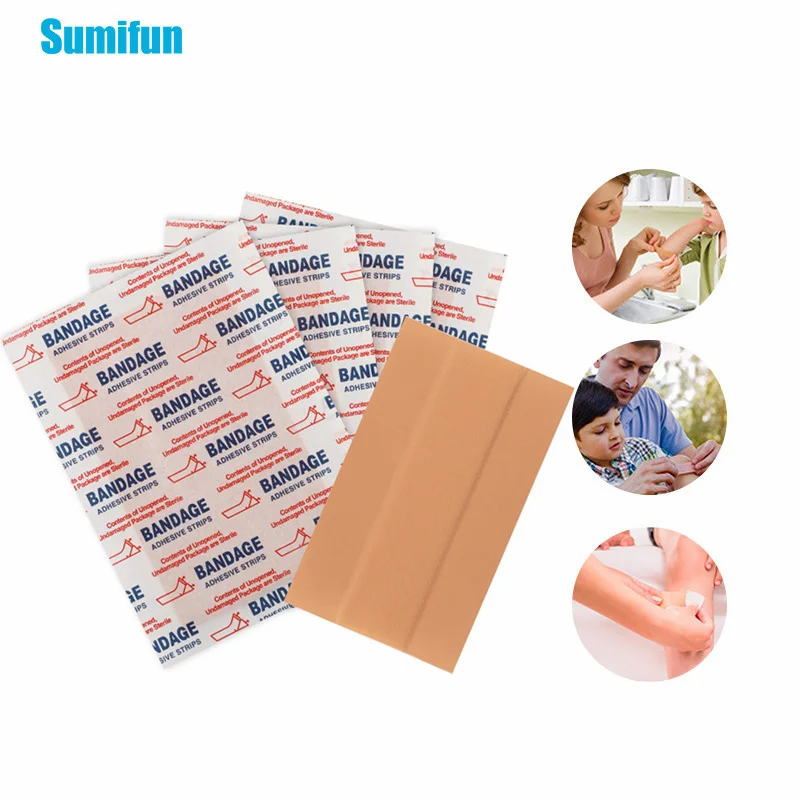 

1pcs Large Breathable Medical Adhesive Wound Dressing Band Aid Bandage Outdoor Wound First Aid Wound Stickers Skin Care 6x10cm