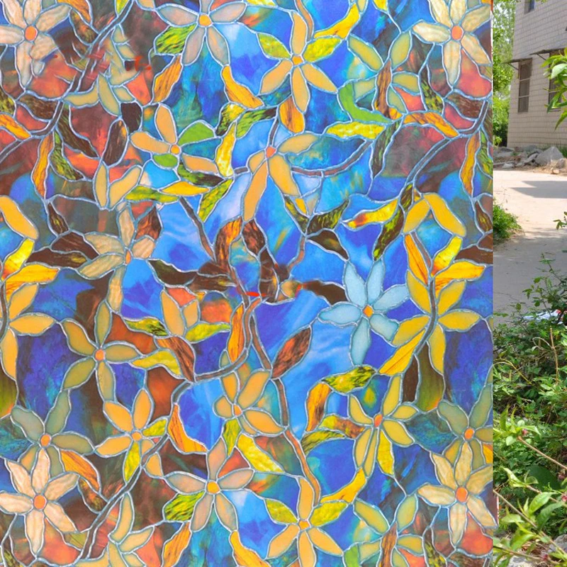 

Sales European Static Cling Frosted Privacy Bathroom Glass Window Film Sticker Self Adhesive Glass Sticker Washroom Toliet Cover