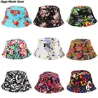 1x Женская кепка s, летняя мужская Панама, праздничная пляжная уличная плоская кепка, мужская шляпа от солнца с цветочным принтом, рыболовные шапки, хип-хоп Панама