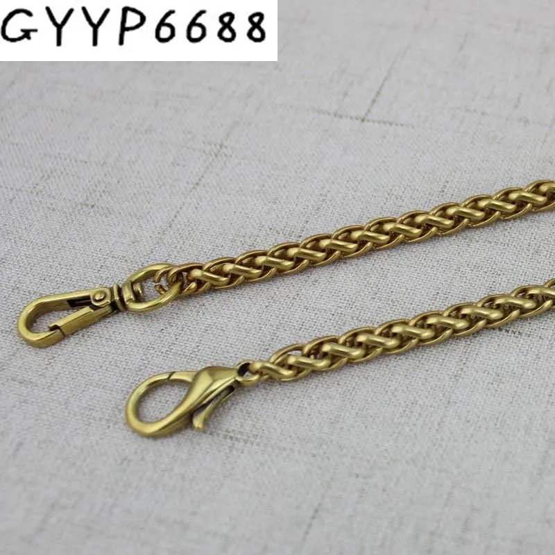 1 шт. 5 сделай сам аксессуар плетеная цепочка 6 мм специальный золотой ролик