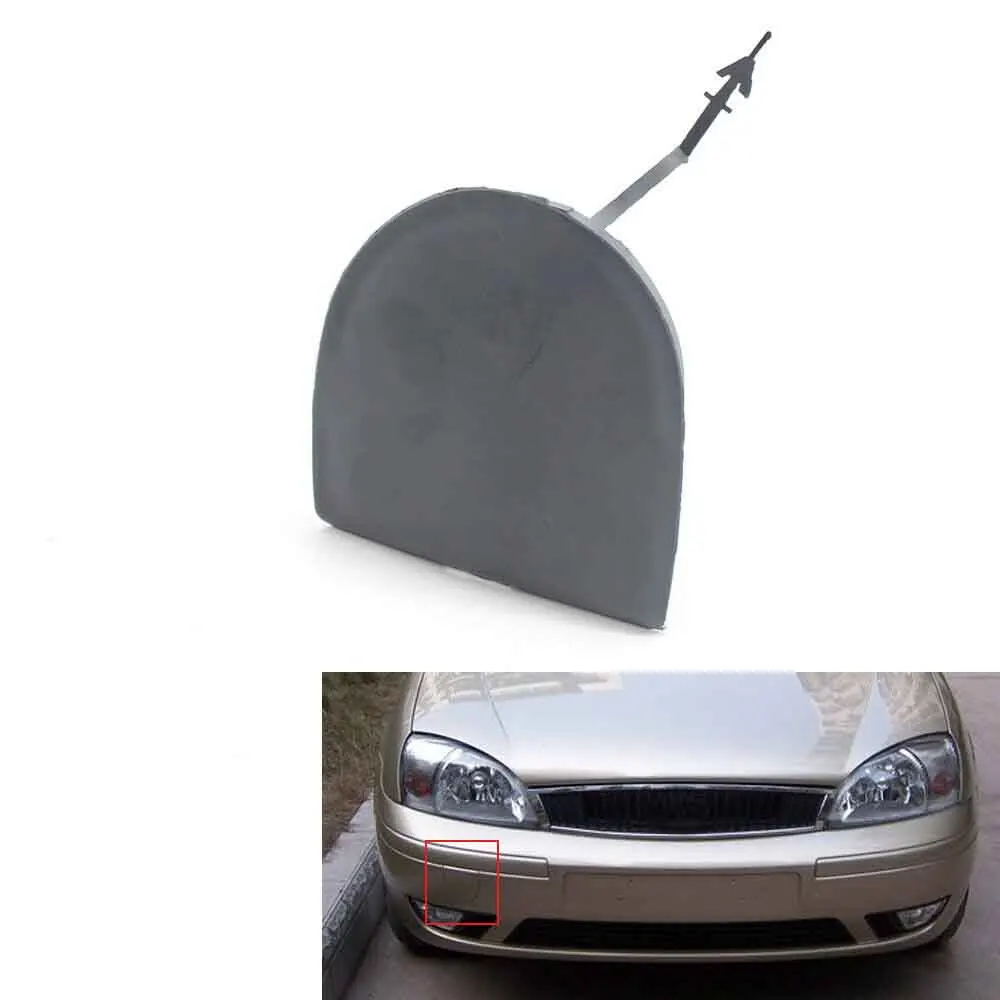 

1 шт., крышка переднего бампера для хэтчбека Ford Fiesta 03-06