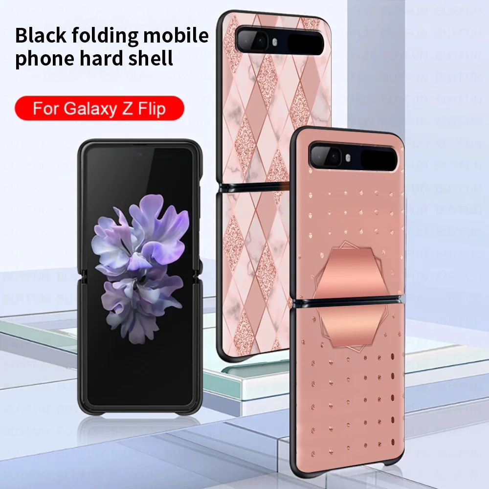Чехол для телефона Zflip4 золотистый розовый блестящий в форме сердца Samsung Z Flip 3 Flip3 5G