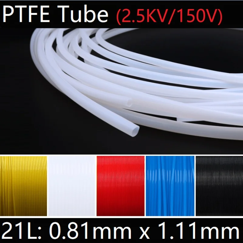 21 л 0 81 мм x 1 11 PTFE трубка F46 изолированный капиллярный тепловой протектор