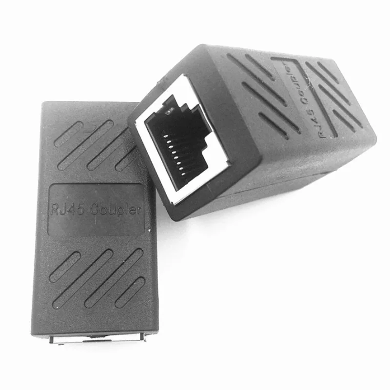 Соединитель RJ45 для ethernet-кабеля 2 шт. соединитель локальной сети встраиваемый