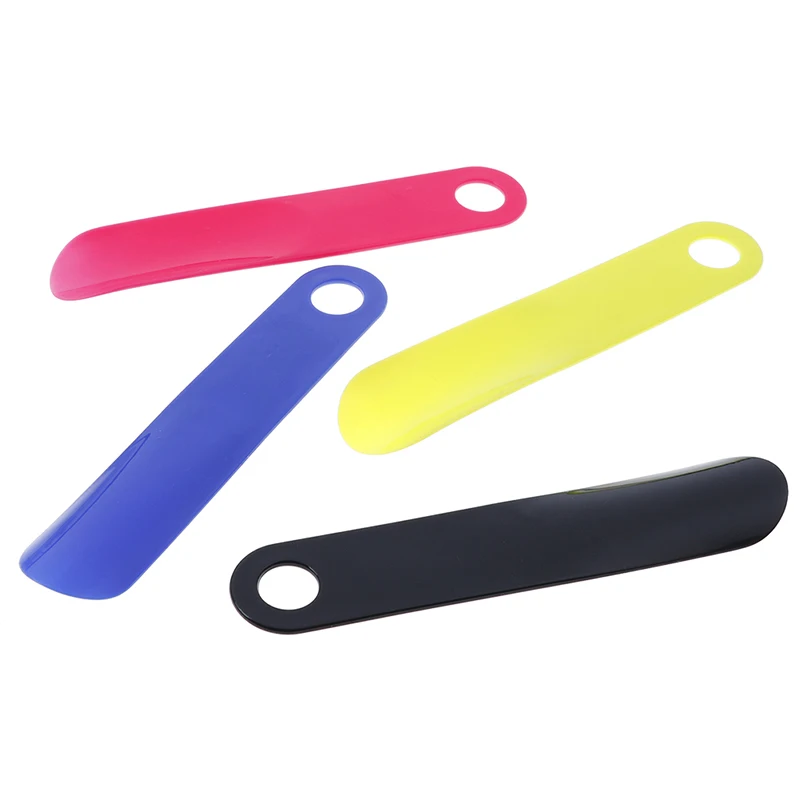 2 шт. Профессиональный рожок для обуви эластичная обувь подъемник Пластик ложка