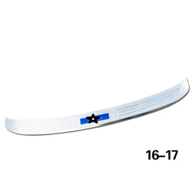 Декоративный хром Automovil авто багажник задние панели внешняя отделка Чехлы для