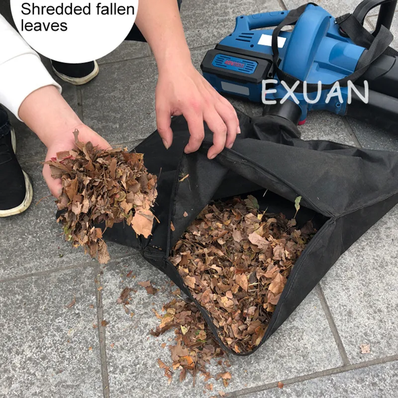 

Rechargeable Blowing Machine Electric Household Leaf Blowing Smashing Grass Falling Leaves Clean Collection Wireless