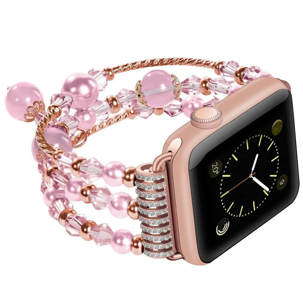 Ремешок Agate для Apple Watch Band 5 4 3 44 мм/40 мм iWatch 42 38 модный роскошный гибкий браслет |