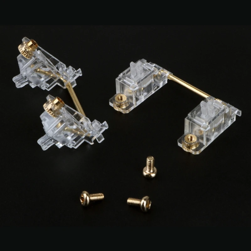 

Gold Plated Screw Stabilizer Plate Mechanical Keyboard Mounted Key Plate